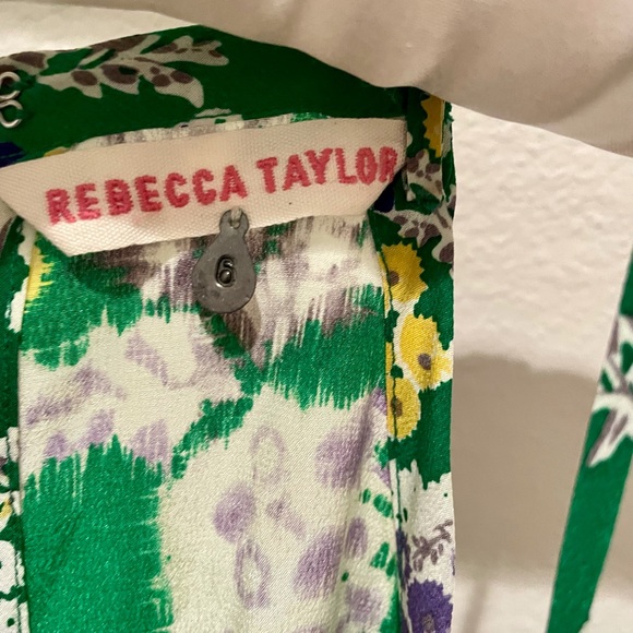 Rebecca Taylor Green Garden flower dress - Picture 6 of 8